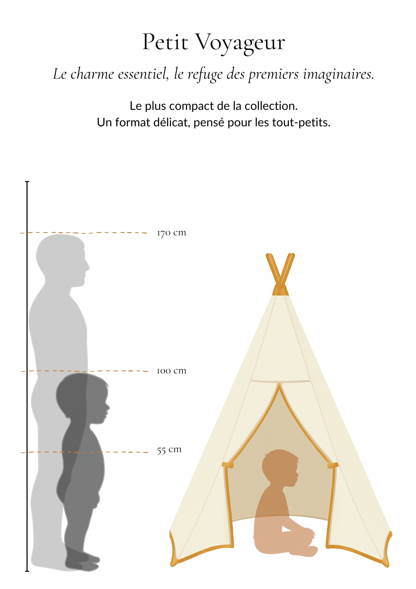 Petit Voyageur - Ecru